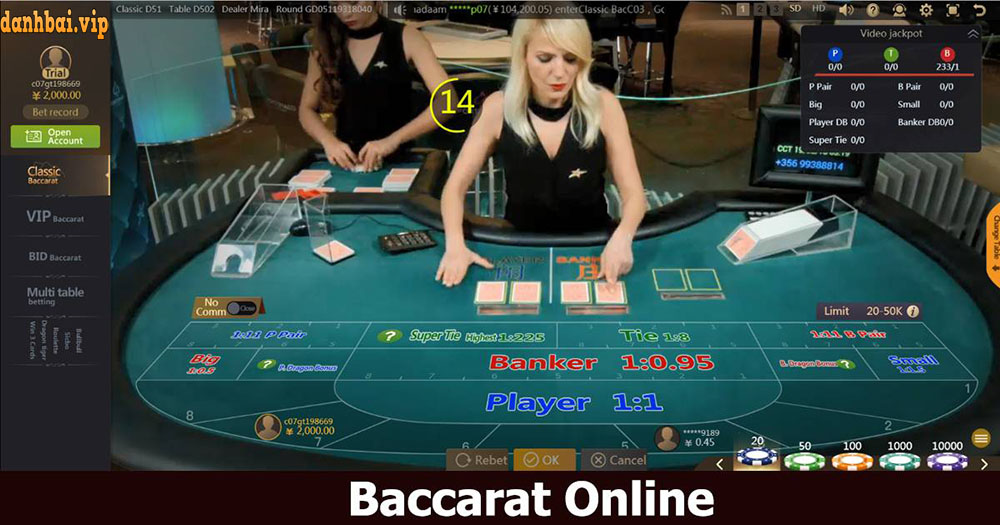 chơi bài baccarat trực tuyến- game baccarat online
